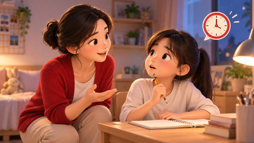 Con mất tập trung khi học phải làm sao? Tìm đúng nguyên nhân trước khi tìm cách sửa Cha mẹ hỏi con để tìm ra nguyên nhân mất tập trung tại nhà