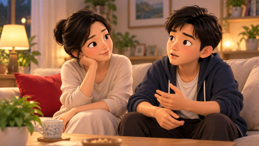 Bí quyết ôn thi hiệu quả mà không áp lực: không phải áp lực nào của con cũng giống nhau Cha mẹ trò chuyện cùng con để biết con đang lo loại áp lực nào