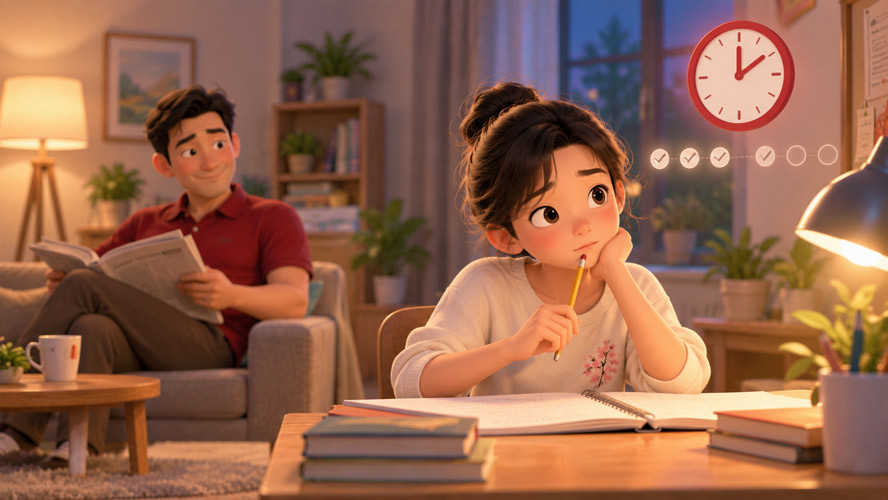 Làm thế nào để con tự giác học tập hơn? Tìm đúng lý do trước khi đổi cách dạy Cha mẹ quan sát tại nhà để biết con thiếu tự giác vì lý do gì