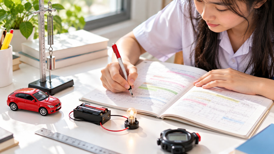 Học thuộc công thức Vật lý mà vẫn không làm được bài: vì sao và học thế nào? Cách nhớ công thức Vật lý kèm ý nghĩa, đơn vị và điều kiện áp dụng để dùng được khi làm bài