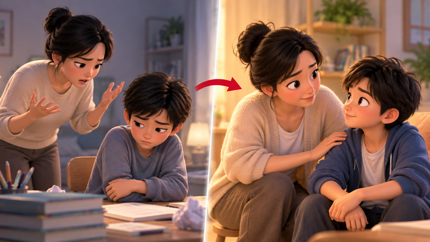 Dấu hiệu con mất gốc Toán mà con hay giấu, không nói với cha mẹ Phản ứng của cha mẹ có thể khiến con giấu kỹ hơn hoặc mở lòng hơn